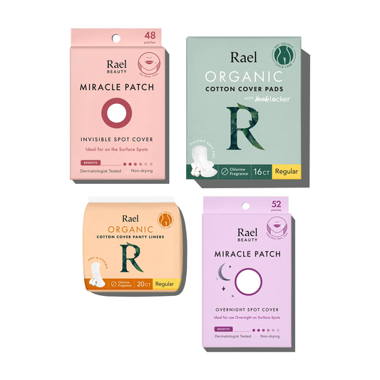 Period & Skin Care Bestsellers Set