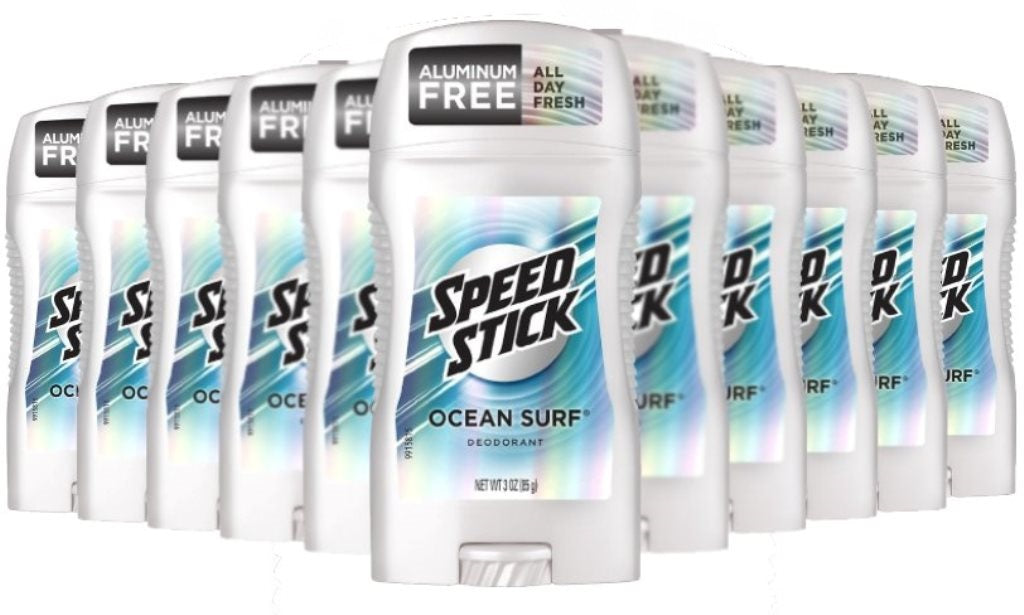 Speed Stick  Antiperspirant Deodorant, Ocean Surf - 3.0 oz - 12 Pack