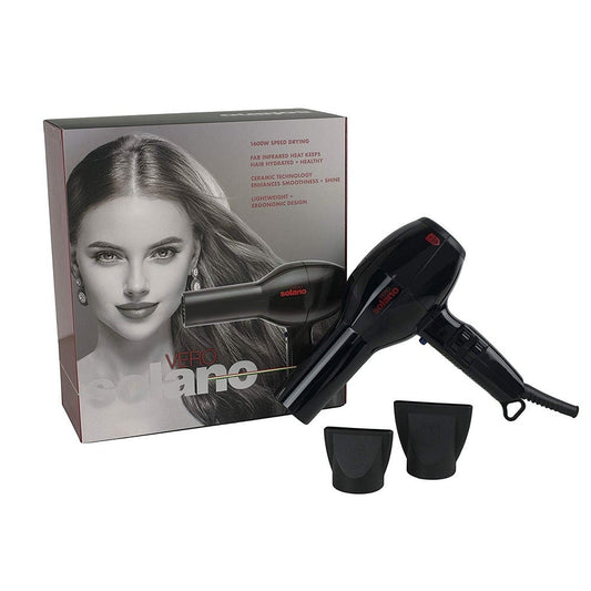 Solano Vero 1600W Hair Dryer Black