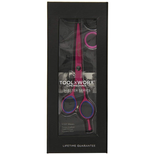 Toolworx Master Series Shears 5 1/2" Fuschsia