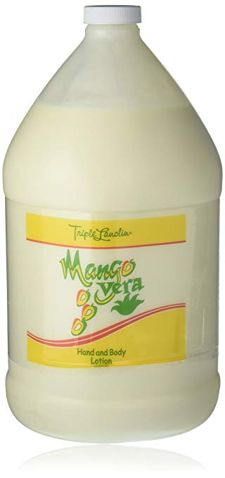 Triple Lanolin Mango Aloe Vera Lotion 1 Gallon