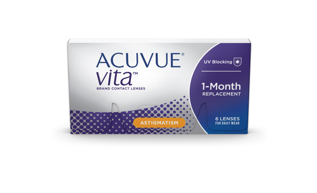 Acuvue Vita for Astigmatism 6 Pack - $65/box