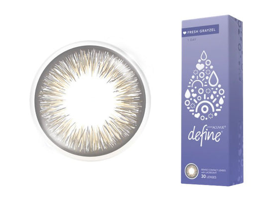Acuvue Define Fresh Grayzel 1 Day Contact Lenses 30 Pack