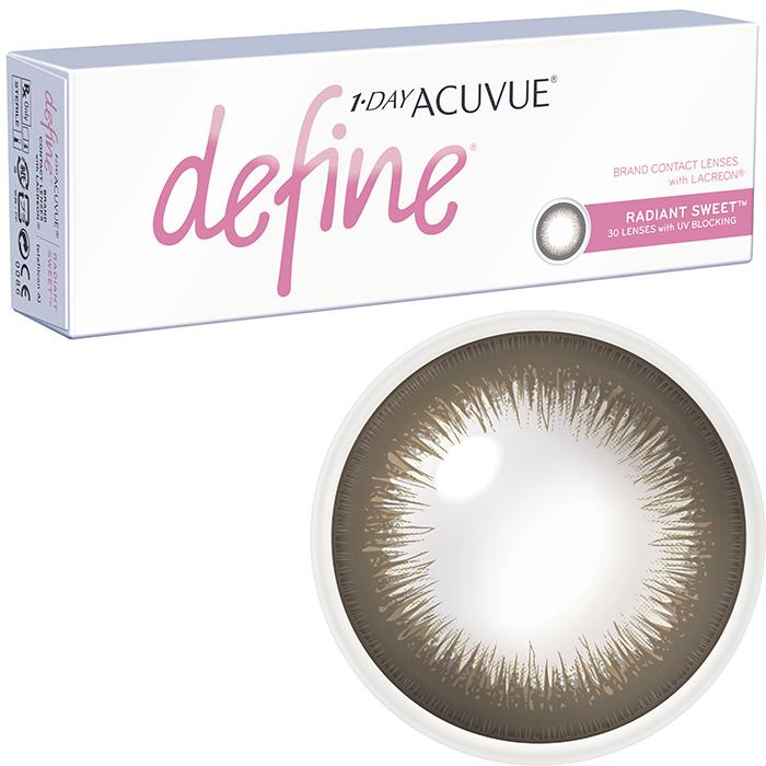 Acuvue Define Radiant Sweet 1 Day Contact Lenses 30 Pack