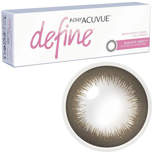 Acuvue Define Radiant Sweet 1 Day Contact Lenses 30 Pack