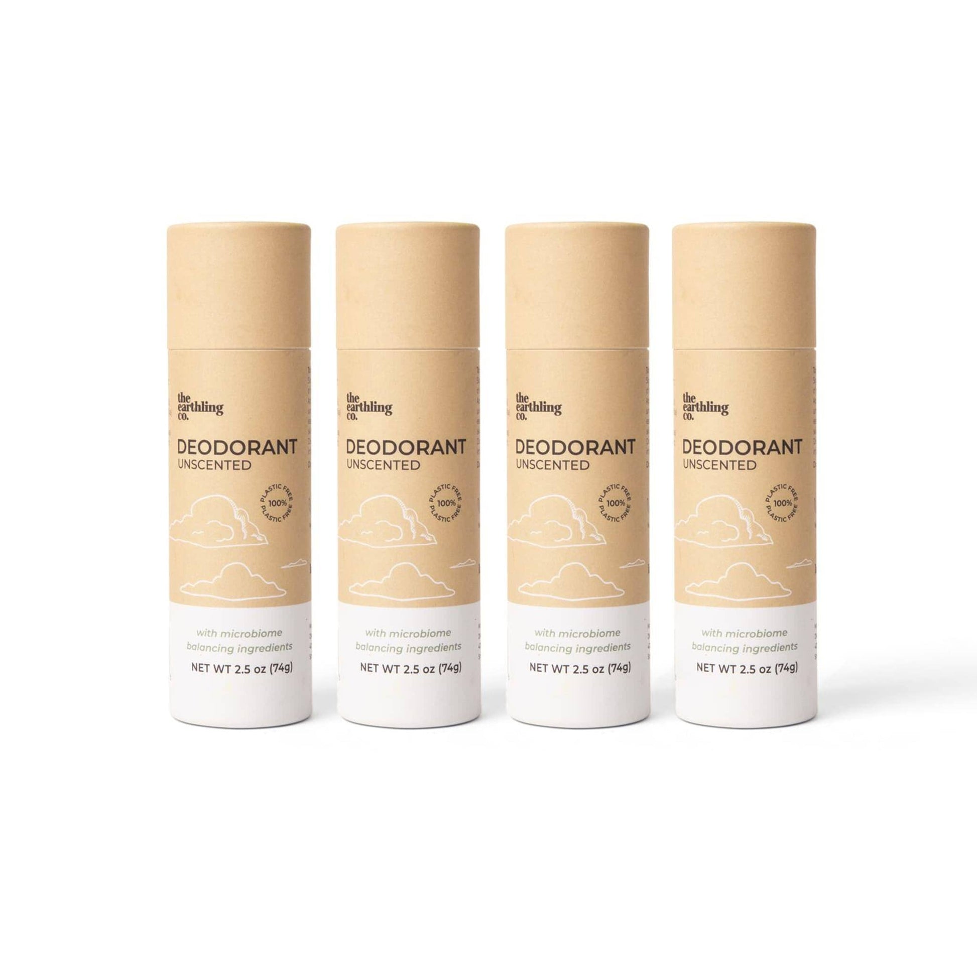 Deodorant Family Pack Unscented x2 / Unscented x2