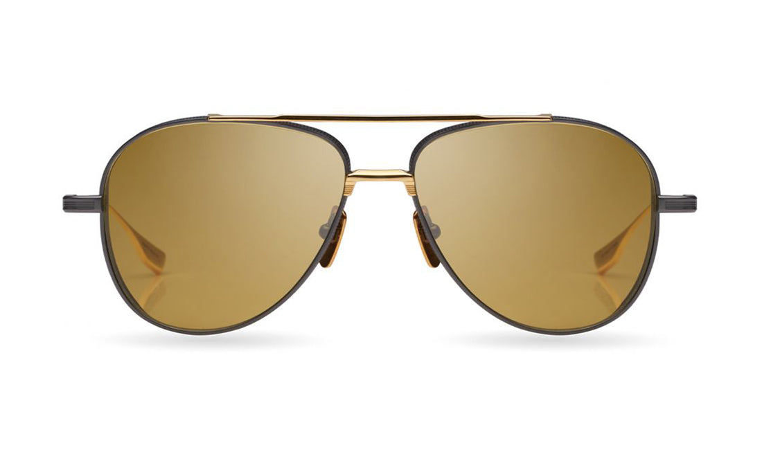 Sunglasses DITA Subsystem Aviator, Black, Dita, Large, Mens, Non-Polarized, Non-Prescription, Silver, Sunglasses, Titanium