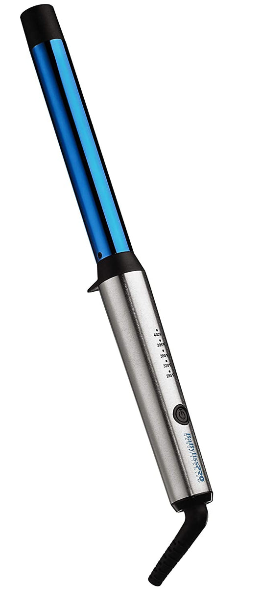 BabylissPro Nano Titanium Compact Curling Wand - 1"