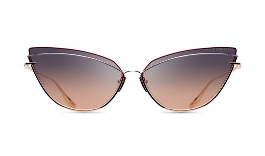 Sunglasses DITA Interweaver (Web Exclusive) Cat Eye, Dita, Large, Non-Polarized, Non-Prescription, Rose Gold, Sunglasses, Titanium, Womens