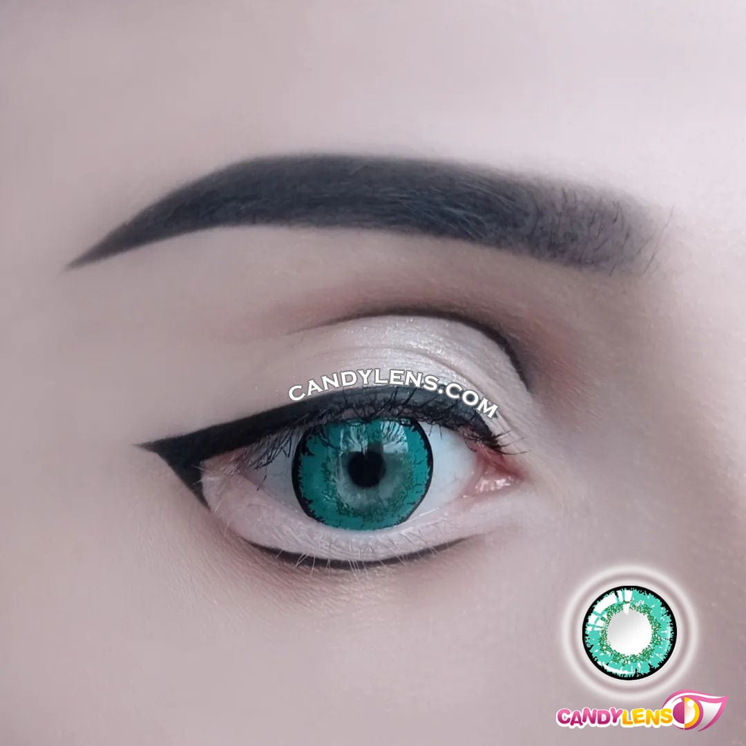 Queen Gem Green Cosplay Contacts