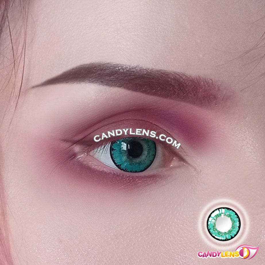 Queen Gem Green Cosplay Contacts