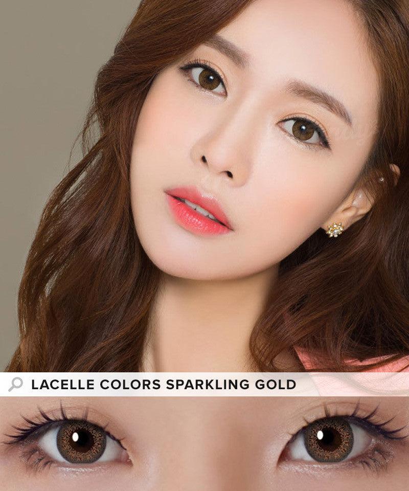 Bausch & Lomb Lacelle Colors Sparkling Gold (30pk)