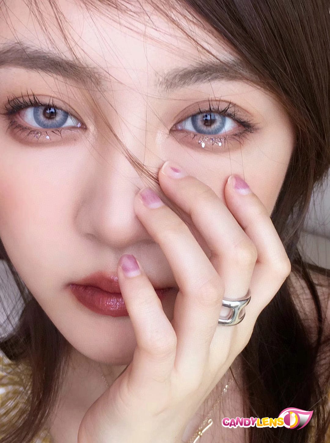 Pola Blue Color Contacts