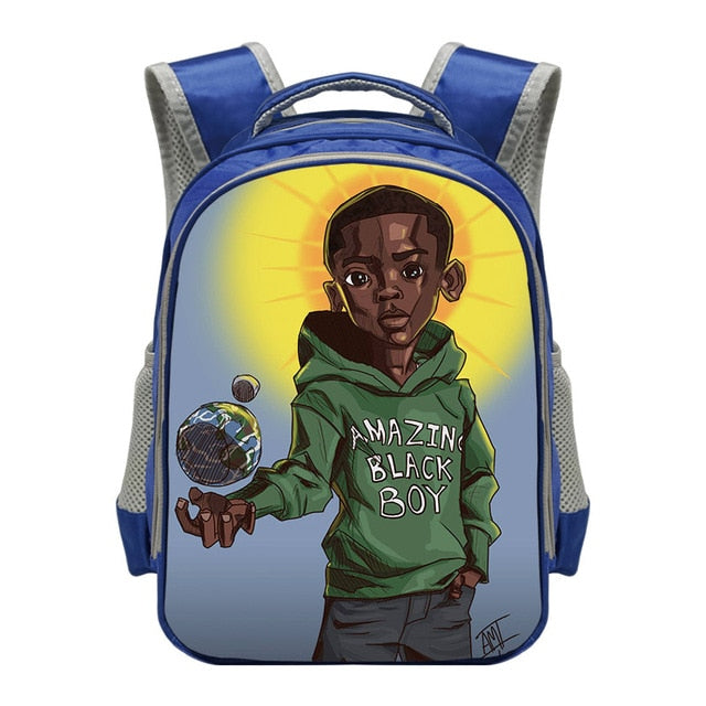 Afrocentric Boys Backpack Bags