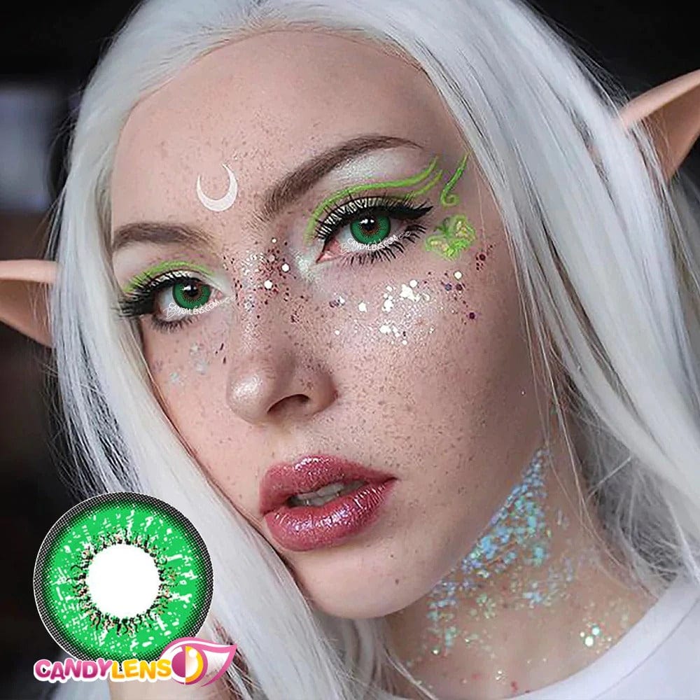 Vega Storm Green Cosplay Contacts